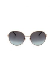 Jimmy Choo Damskie okulary przeciwsłoneczne w kolorze złoto-granatowym rozmiar: 60. Żółte okulary przeciwsłoneczne damskie Jimmy Choo. Za 461.21 zł.