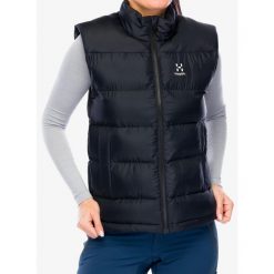 Kamizelka ocieplana damska Haglofs Puffy Mimic Vest. Czarne kamizelki damskie Haglöfs. Za 491.99 zł.