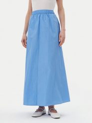 MAX&Co. Spódnica maxi Matrigna 2516101074200 Niebieski Regular Fit. Niebieskie spódniczki damskie MAX&Co., bez wzorów, z syntetyku, maxi. Za 319.99 zł.