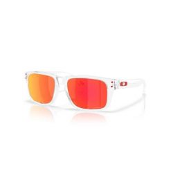 Okulary przeciwsłoneczne Oakley Holbrook. Białe okulary przeciwsłoneczne męskie Oakley, z materiału. Za 595.50 zł.