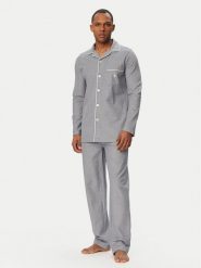 Polo Ralph Lauren Piżama 714931640009 Granatowy Regular Fit. Niebieskie piżamy męskie Polo Ralph Lauren, m, bez wzorów, z bawełny, bez ramiączek. Za 659.99 zł.