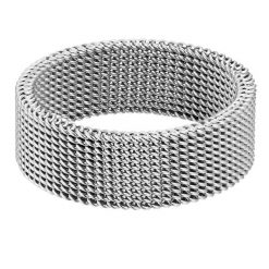 True Rebels Pierścionek Stal nierdzewna Srebrny Pierścionki 1 ct Męskie. Szare biżuteria dla mężczyzn True Rebels, srebrne. Za 129.99 zł.