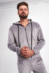 Bluza męska welurowa ICE PLAY. Bluzy bez kaptura męskie Ice Play, m, z weluru. W wyprzedaży za 459.27 zł.