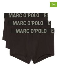 Marc O´Polo Bodywear Bokserki (3 pary) w kolorze czarnym rozmiar: L. Czarne bokserki męskie bez wzorów. Za 100.45 zł.