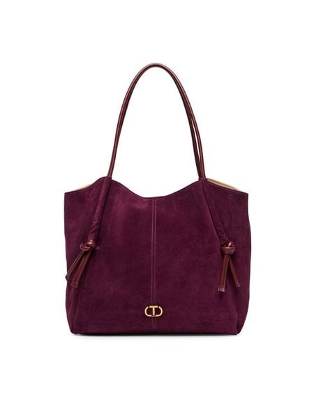 TWINSET Torebka 252TD8350 Bordowy. Czerwone torebki klasyczne damskie Twinset, bez wzorów, ze skóry, bez dodatków. Za 1,949.00 zł.