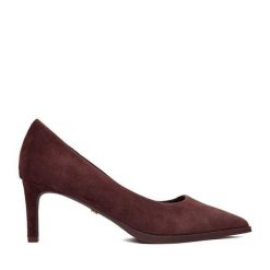 Szpilki GINO ROSSI. Czerwone szpilki Gino Rossi, bez wzorów, bez obcasa. Za 349.99 zł.