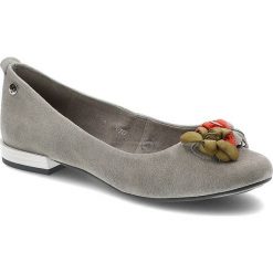 Szare Baleriny Maciejka Wygodne Skórzane Buty. Szare baleriny damskie Maciejka, z aplikacjami, ze skóry, bez obcasa, na obcasie. Za 159.00 zł.