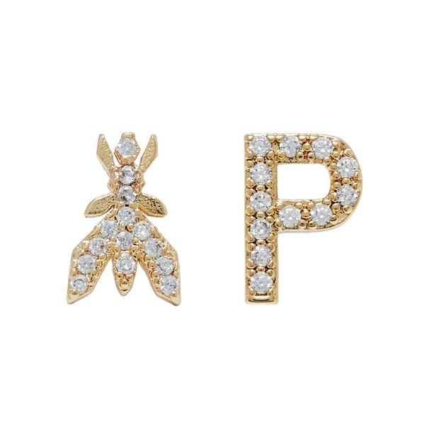 Kolczyki Patrizia Pepe. Żółte kolczyki damskie Patrizia Pepe, złote. Za 249.99 zł.