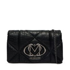 Torebka LOVE MOSCHINO. Czarne torebki klasyczne damskie Love Moschino, bez wzorów, bez dodatków. Za 789.99 zł.