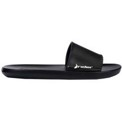 Klapki Rider Speed Slide Ad M 11766-21555 czarne. Czarne klapki i japonki męskie ze skóry. Za 116.35 zł.