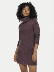 ONLY Sukienka dzianinowa Jana 15140166 Różowy Loose Fit. Czerwone sukienki damskie Only, m, bez wzorów, z dzianiny, bez kołnierzyka, bez ramiączek. Za 139.99 zł.