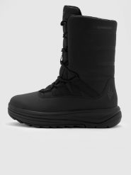 4F Buty zimowe śniegowce INUA z ociepliną Primaloft damskie - czarne 41. Czarne śniegowce damskie 4f, z gumy, przed kolano. W wyprzedaży za 299.99 zł.
