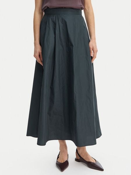 Marella Spódnica trapezowa Eburnea 2615101032 Zielony Regular Fit. Zielone spódniczki damskie Marella, bez wzorów, z syntetyku, trapezowe. Za 439.99 zł.