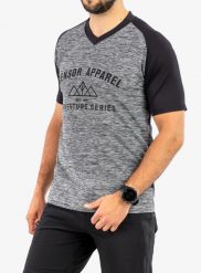 Koszulka rowerowa męska Sensor Charger Jersey SS. Szare t-shirty sportowe męskie Sensor, m, z jersey, bez ramiączek, rowerowe. Za 152.79 zł.