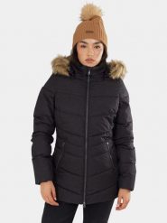Płaszcz Zimowy Damski Fundango Prue. Niebieskie płaszcze damskie Fundango, na zimę, xs, bez wzorów, z futra, biznesowe. Za 399.90 zł.