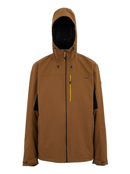 Regatta Kurtka funkcyjna "Birchdale II" w kolorze jasnobrązowym rozmiar: XL. Brązowe kurtki outdoor męskie Regatta, m, bez wzorów, z tkaniny, bez kaptura. Za 143.90 zł.