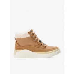 Buty outdoor damskie Sorel Out N About IV Mid Sneaker WP. Brązowe obuwie trekkingowe damskie Sorel. Za 332.99 zł.
