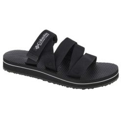 Klapki Columbia W Alava Slide Sandal W 2027331010 czarne. Czarne klapki damskie bez wzorów, z gumy, bez obcasa. Za 317.27 zł.