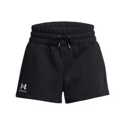 Damskie spodenki Under Armour Icon Polarowe bokserki Czarne Czarne. Czarne szorty damskie Under Armour, bez wzorów, z bawełny, sportowe. Za 270.99 zł.