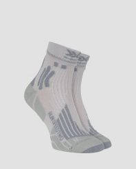 Skarpety biegowe X-Socks Run Speed Two 4.0. Szare skarpetki damskie X-Socks, bez wzorów, z materiału. Za 90.00 zł.