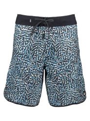 Quiksilver Szorty kąpielowe "Highline Scallop" w kolorze czarno-białym rozmiar: 40. Białe szorty sportowe męskie Quiksilver, outdoorowe. Za 199.95 zł.