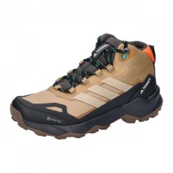 Buty trekkingowe adidas Terrex Skychaser AX5 Mid. Brązowe buty trekkingowe męskie Adidas, bez zapięcia, adidas terrex. W wyprzedaży za 531.00 zł.