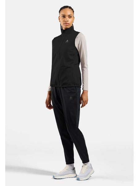 Odlo Kamizelka funkcyjna w kolorze czarnym rozmiar: XS. Czarne kamizelki damskie Odlo, s, z materiału. Za 248.58 zł.