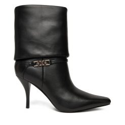 Botki Guess. Czarne botki damskie Guess, bez obcasa, na szpilce, bez zapięcia. Za 1,139.00 zł.