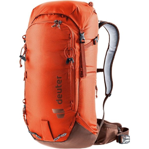 Plecak skiturowy Deuter Freescape Lite 26 - papaya/umbra. Brązowe plecaki damskie Deuter, bez wzorów, sportowe. Za 749.99 zł.