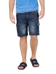 Timezone Szorty dżinsowe "Ryker" - Regular fit - w kolorze granatowym rozmiar: W31. Niebieskie szorty męskie Timezone, z jeansu, bez kołnierzyka. Za 118.56 zł.