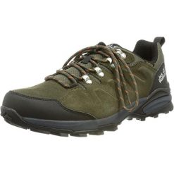 Buty trekkingowe Jack Wolfskin Refugio Texapore Low. Brązowe buty wizytowe męskie Jack Wolfskin, na zimę, z gumy, bez zapięcia. Za 449.99 zł.