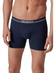 Skiny Bokserki w kolorze granatowym rozmiar: L. Niebieskie bokserki męskie Skiny, bez wzorów. Za 47.95 zł.