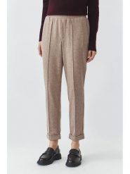 TATUUM Spodnie "Sumko" w kolorze szarobrązowym rozmiar: 38. Brązowe spodnie materiałowe damskie Tatuum, bez wzorów, z materiału. Za 217.95 zł.