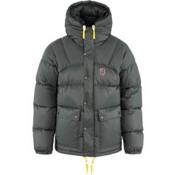 Kurtka uniwersalna męska Fjallraven Expedition Down. Szare kurtki męskie Fjällräven, m, bez wzorów, z syntetyku, klasyczne, z kapturem. Za 2,673.00 zł.