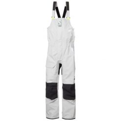 Spodnie ogrodniczki Helly Hansen Pier 4.0. Szare spodnie materiałowe męskie Helly Hansen, bez wzorów, z materiału. Za 875.00 zł.
