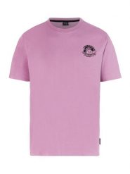 Protest PRTElstow t-shirt - Plum Mauve. Fioletowe t-shirty męskie Protest, s, bez wzorów, bez kołnierzyka. Za 174.50 zł.