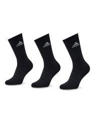 Adidas Skarpety długie Cushioned Crew Socks 3 Pairs IC1310 Czarny. Czarne skarpetki damskie Adidas, bez wzorów, z bawełny. Za 49.99 zł.