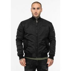 Kurtka Benlee Brisbane. Czarne kurtki męskie Benlee, s, z aplikacjami, z materiału, eleganckie, bez kaptura. Za 444.50 zł.