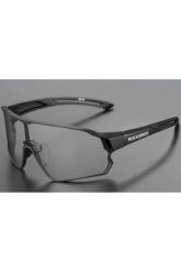Okulary rowerowe Bikeline. Czarne okulary przeciwsłoneczne męskie ROCKBROS, z kauczuku. Za 119.99 zł.