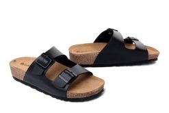 Inblu NM-39 014 Czarny, klapki damskie. Czarne klapki damskie Inblu, bez wzorów, bez obcasa. Za 89.99 zł.