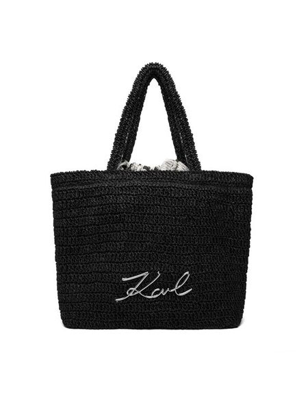 KARL LAGERFELD Torebka B1W46079 Czarny. Czarne torebki klasyczne damskie Karl Lagerfeld, bez wzorów, z syntetyku, bez dodatków. Za 849.99 zł.