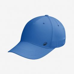 Czapka z daszkiem TC500 Kuikma. Niebieskie czapki męskie KUIKMA, bez wzorów, z materiału. Za 34.99 zł.