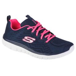Buty do chodzenia damskie Skechers Graceful Get Connected. Niebieskie obuwie do biegania damskie Skechers, Skechers Sport. Za 237.99 zł.