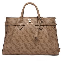 Torebka Guess. Brązowe torebki klasyczne damskie Guess, z aplikacjami, bez dodatków. Za 719.99 zł.