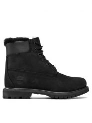 Timberland Trapery 6In Premium Shearling TB0A1U7S0011 Czarny. Czarne trapery damskie Timberland, z nubiku, bez obcasa. Za 1,199.00 zł.