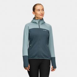 Bluza damska elastyczna Alpinus UBA. Niebieskie bluzy bez kaptura damskie Alpinus. Za 279.00 zł.