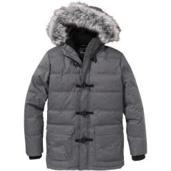Kurtka zimowa pikowana funkcyjna Regular Fit bonprix szary melanż. Szare kurtki męskie bonprix, na zimę, m, bez wzorów, bez kaptura. Za 269.99 zł.