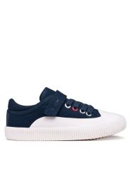 Geox Trampki J Tippeste Boy J65N4B 00010 C4211 D Granatowy. Niebieskie trampki i tenisówki chłopięce Geox, bez wzorów, z materiału, bez zapięcia. Za 269.99 zł.