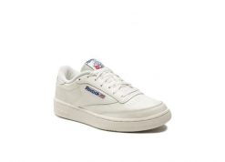 Buty Reebok Club C 85 Białe. Białe buty sportowe na co dzień damskie Reebok, bez wzorów, z materiału, trekkingowe, Reebok Club. Za 239.99 zł.