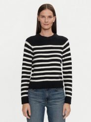 Gap Sweter 483675-03 Czarny Regular Fit. Czarne swetry klasyczne damskie GAP, m, z bawełny, bez kołnierzyka. Za 159.99 zł.